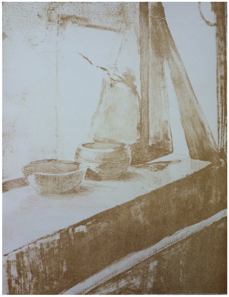 bowls at window